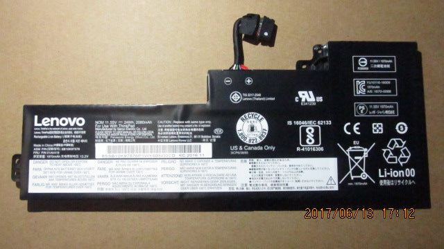 Lenovo Ct470 Batt Internal 3C 24Wh Li - 01AV419