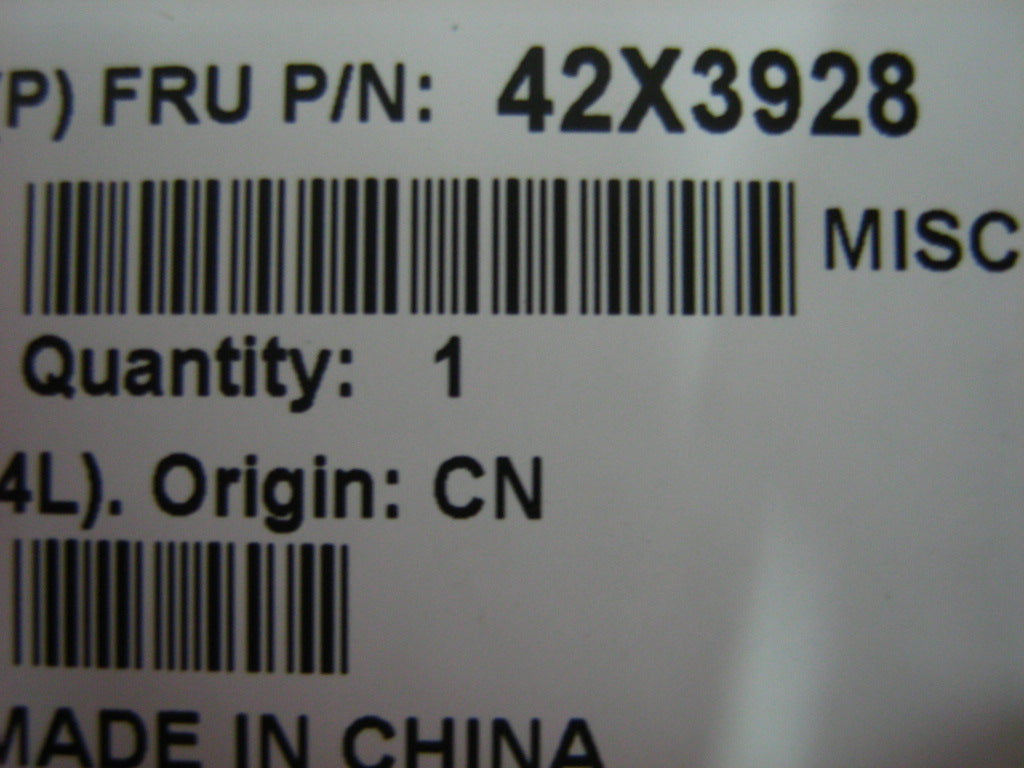 Lenovo Mechanical Assemblies And Sub- - 42X3928