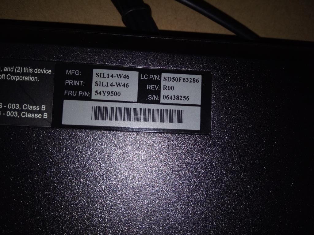 Lenovo 54Y9500 Ki Keyboards Internal