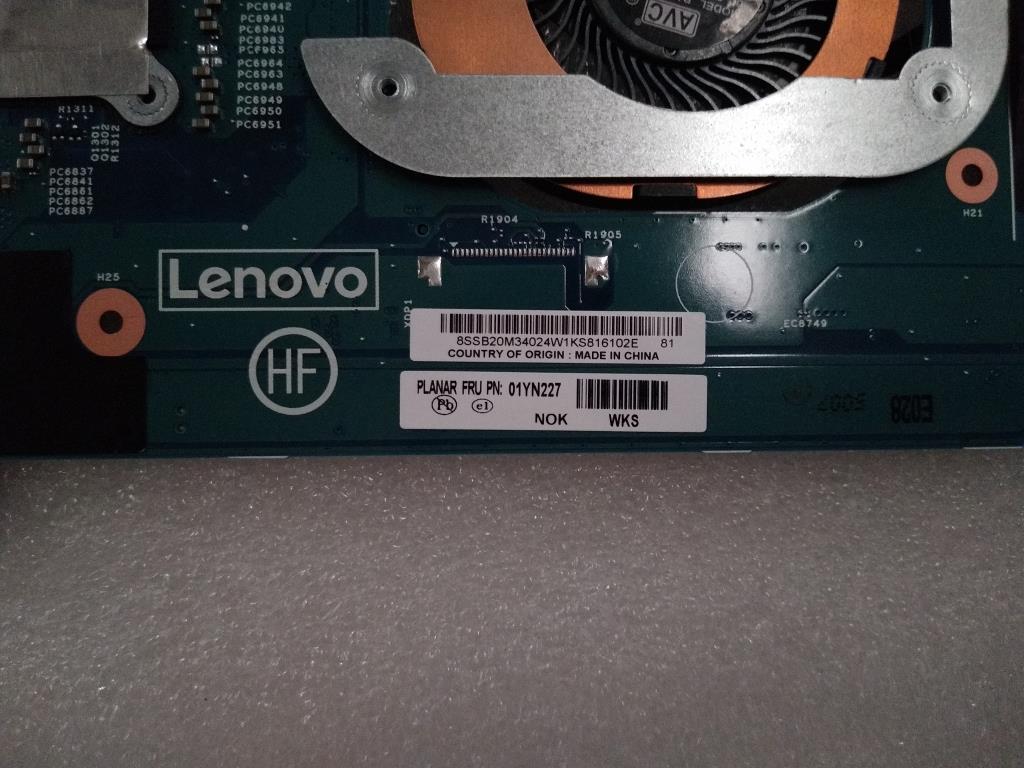 Lenovo 01YR351 Et480 Mb Win I78650U Swg