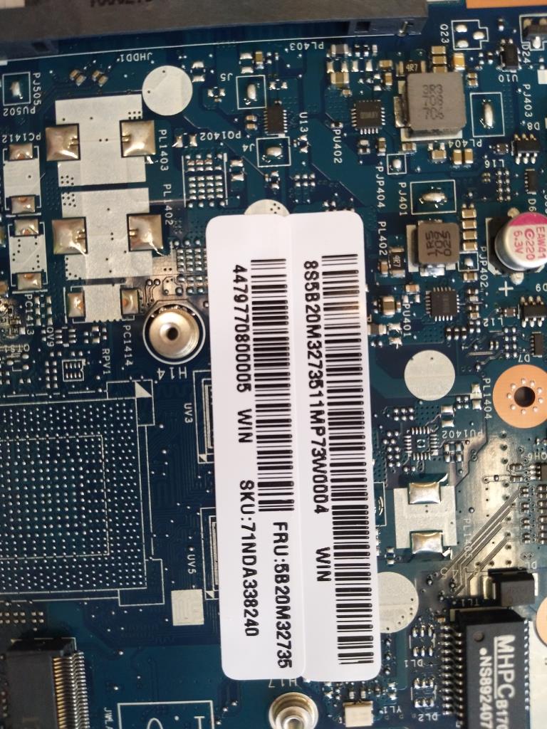 Lenovo Mb Uma I7 Nbl Fp Win - 5B20M32735