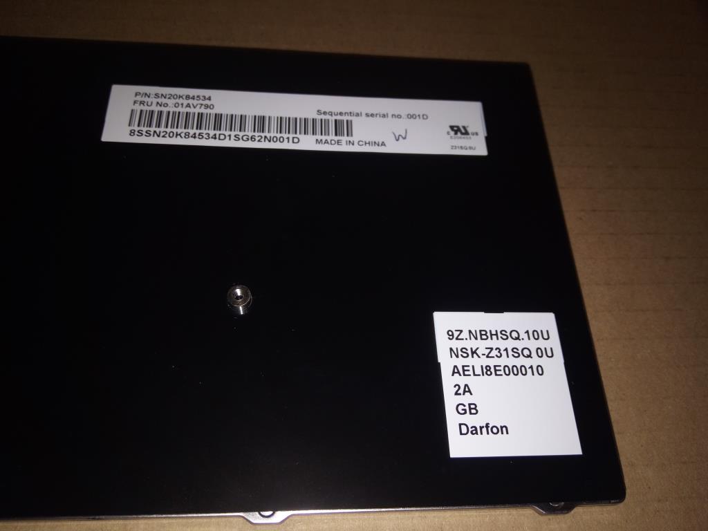 Lenovo Ki Keyboards Internal - 01AV790