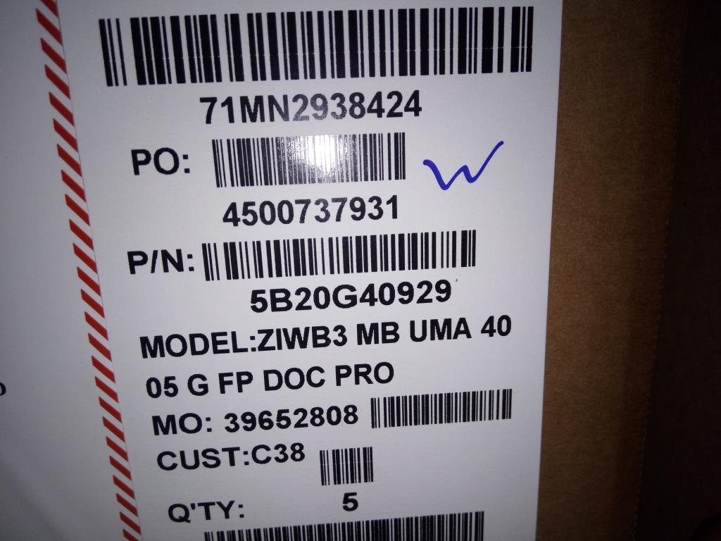 Lenovo Pl System Boards - 5B20G40929
