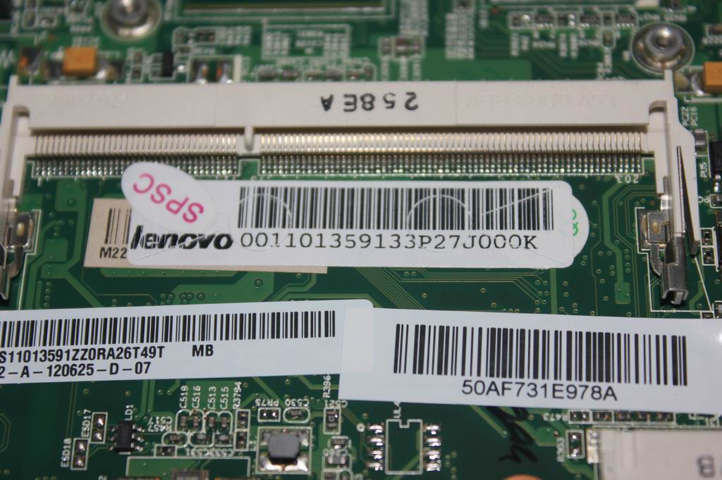 Lenovo 11013591 Mb S100 N570 W/Wifi/Combo Wo/3