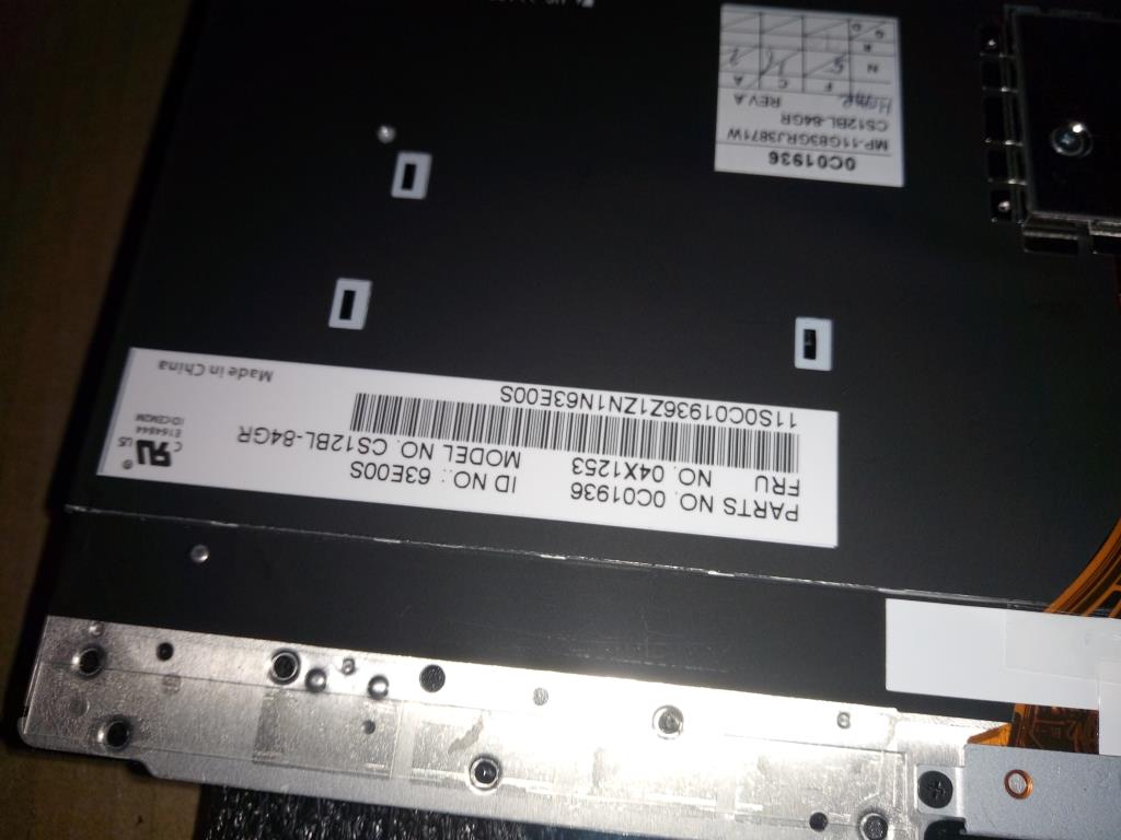 Lenovo Ki Keyboards Internal - 04X1253