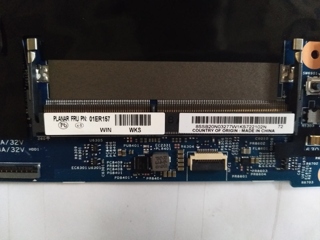 Lenovo Mb I7-7600, M520M, Win, Tpm2=Y - 01ER157