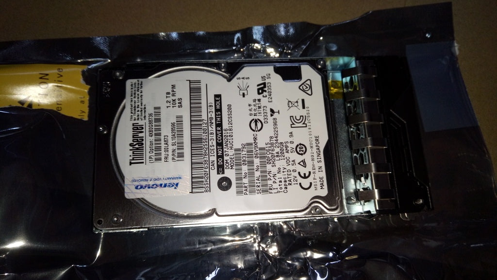 Lenovo Hd Hard Drives - 00LA873