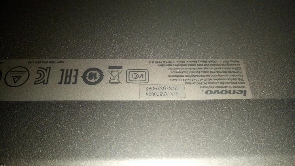 Lenovo Ki Keyboards Internal - 03X9092