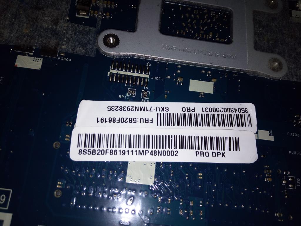 Lenovo Pl System Boards - 5B20F86191