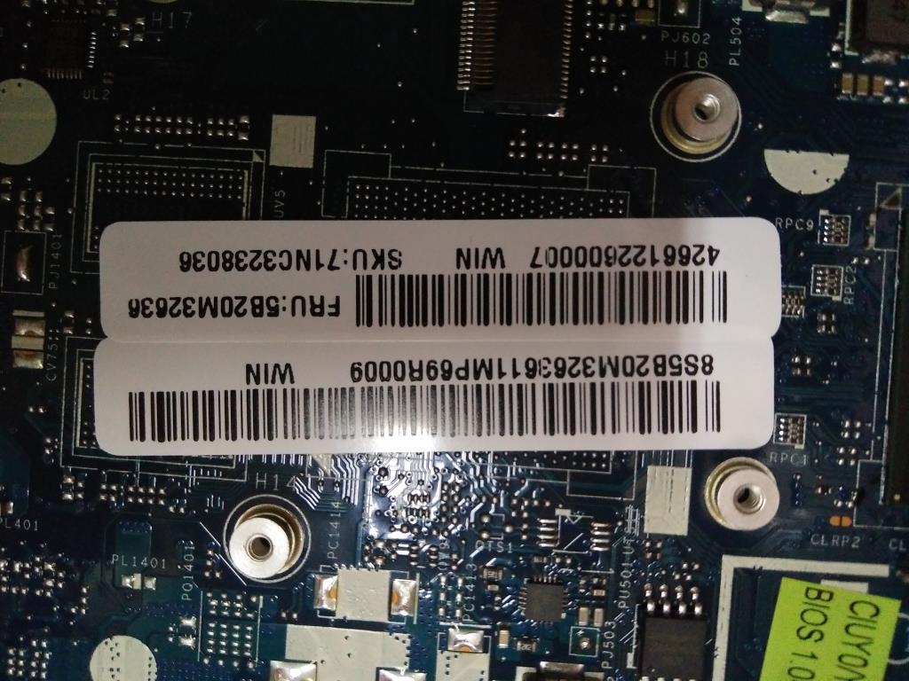Lenovo Mb Uma I5-7200U Nbl Fp Win - 5B20M32636