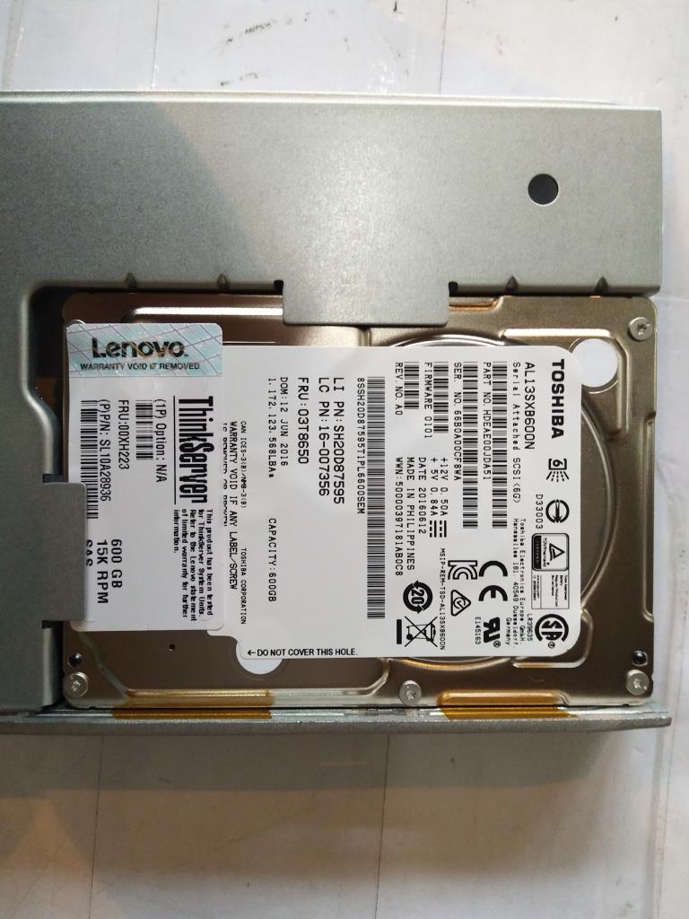 Lenovo Hdd Asm Hs 600G Sas Enterprise - 00XH223