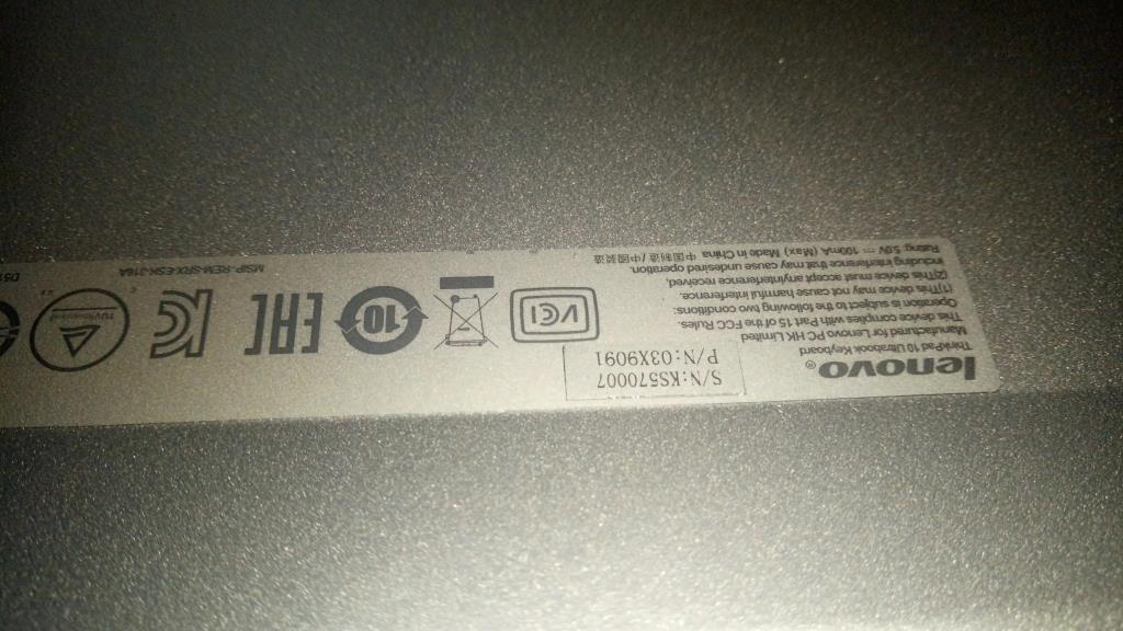 Lenovo Ki Keyboards Internal - 03X9091