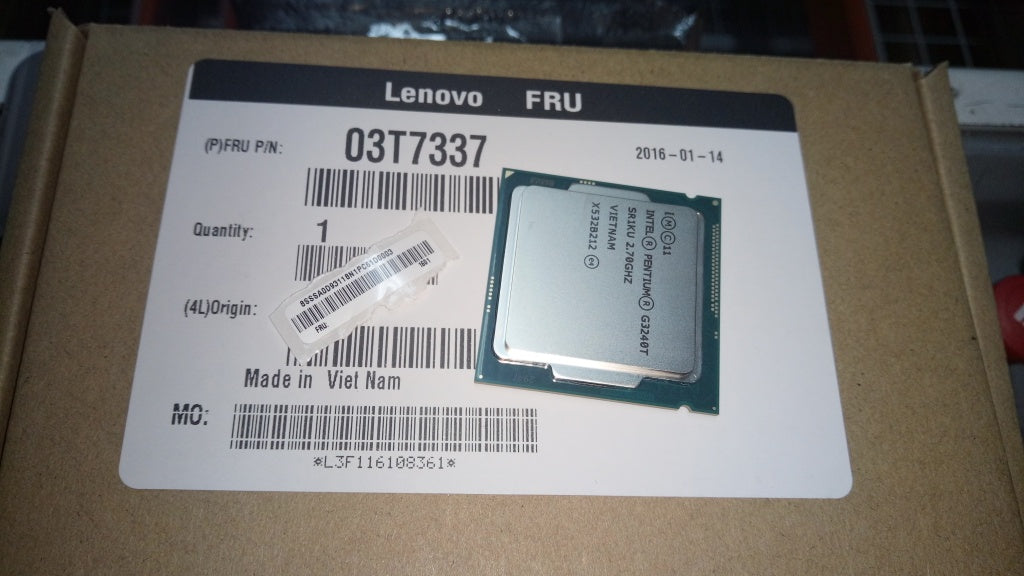 Lenovo Pu Processors - 03T7337