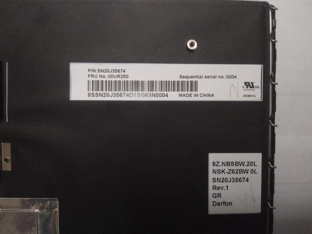 Lenovo Nbkyb Carling Kbd,Gr,Dfn - 00UR250