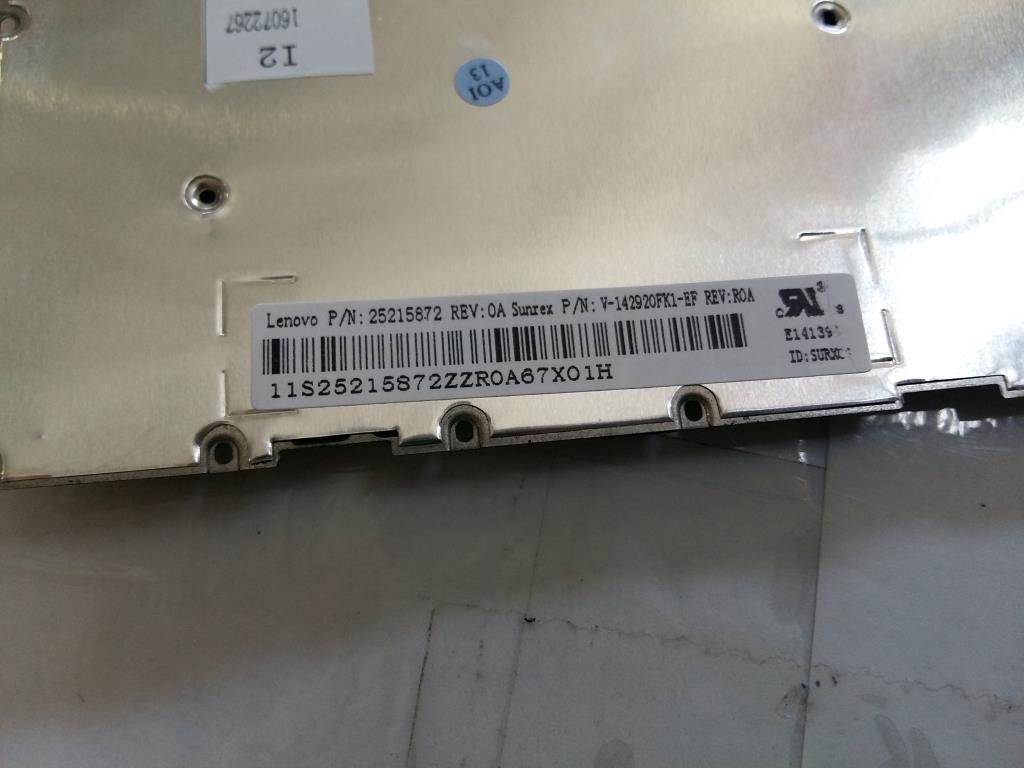 Lenovo Cfen-T5G1-Jme-Dualcolor-Kbd - 25215872