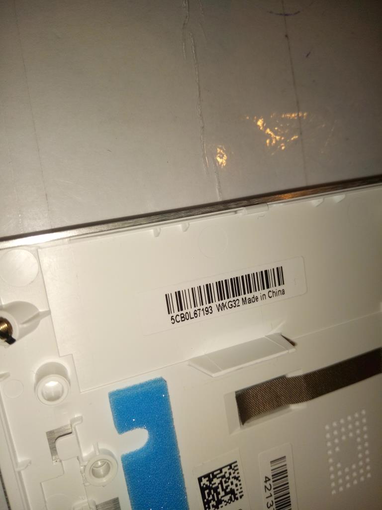 Lenovo Up Assembly W/Kb Bl Wt Yoga In - 5CB0L67193