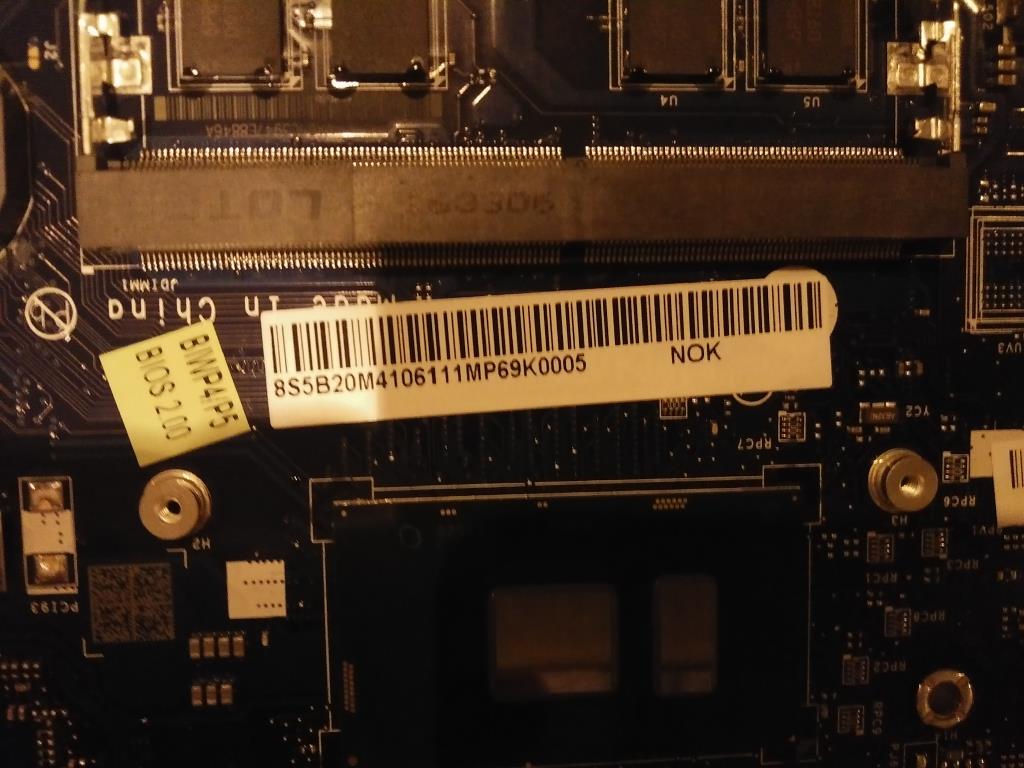 Lenovo Mb Uma I7-6500U 10 4G W/Rtc - 5B20M41061