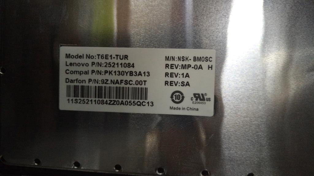 Lenovo Ki Keyboards Internal - 25211084