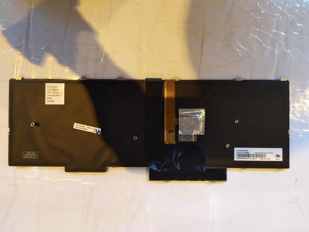 Lenovo Payton2Walter2 Bl Kbd,Fr,Dfn - 01HW293