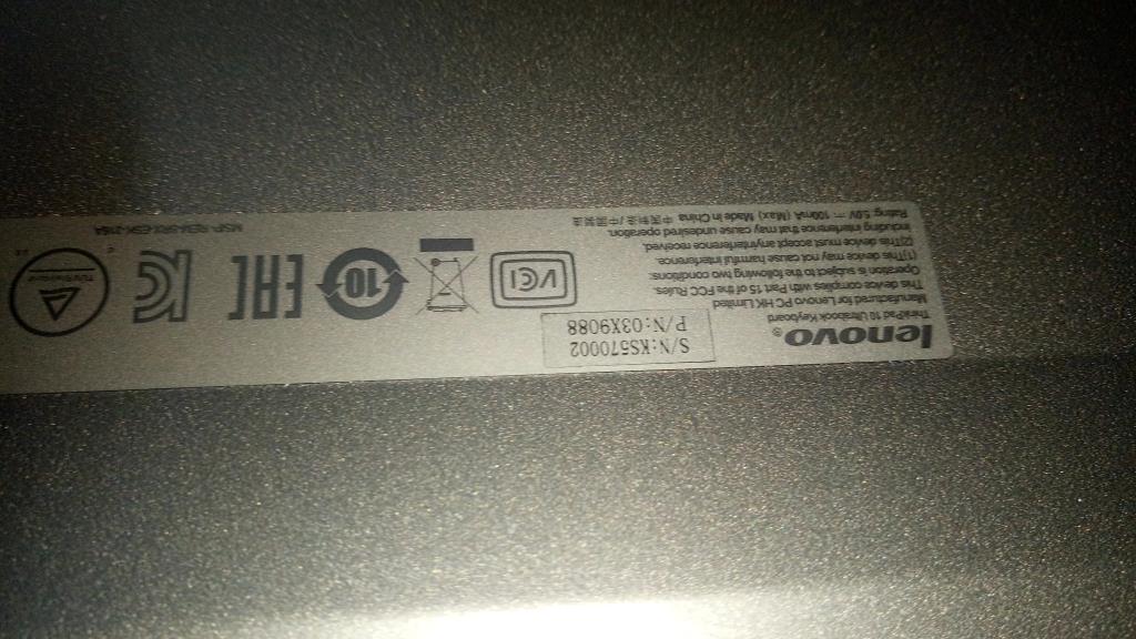 Lenovo Ki Keyboards Internal - 03X9088