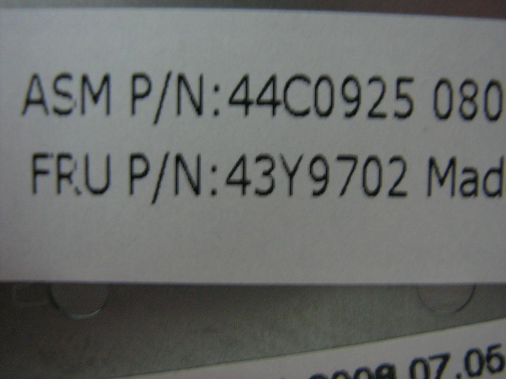 Lenovo Replacement Part - 43Y9702