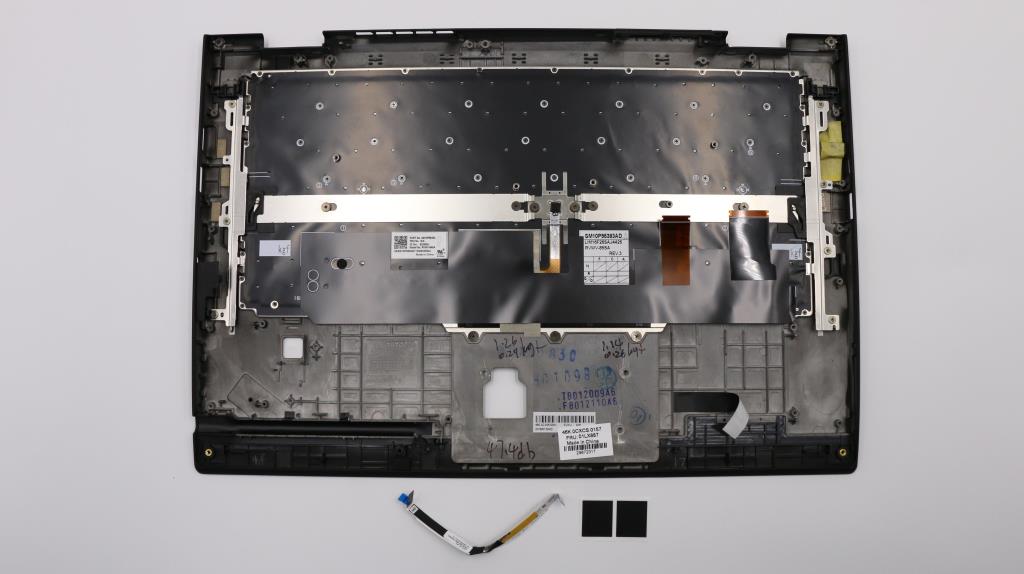 Lenovo 01LX887 Assembly Ccoverbkkbd Sicblchyf