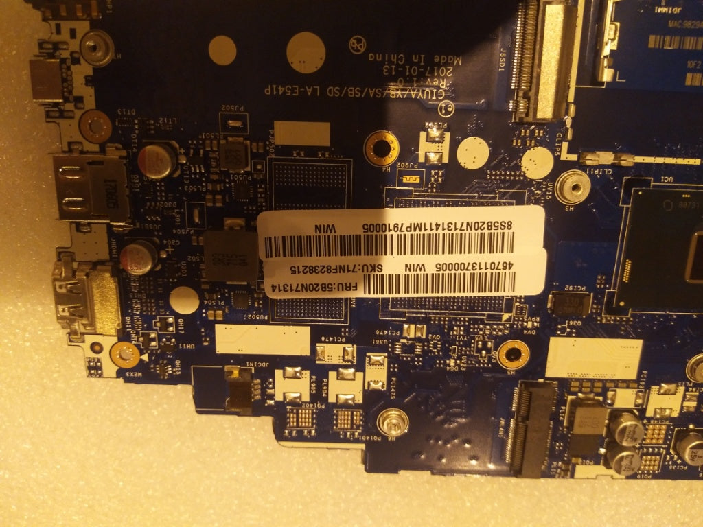 Lenovo Mb C 80Xb Win Uma I3 Fp Bl - 5B20N71314