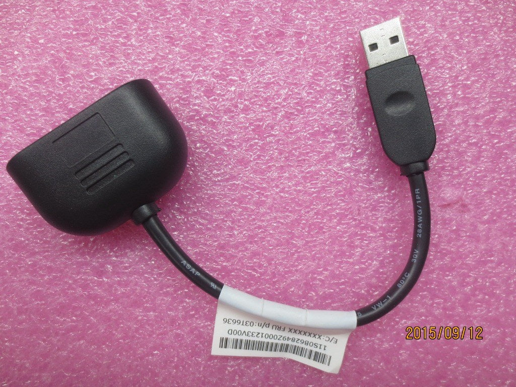 Lenovo Cable Usb To Dual Ps2 Cable - 03T6636