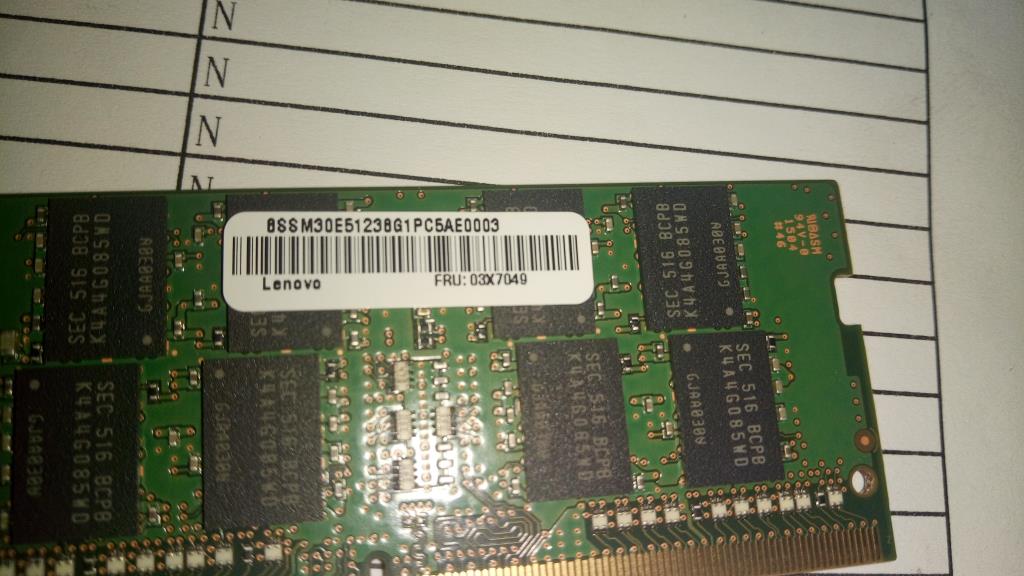 Lenovo 03X7049 Memory