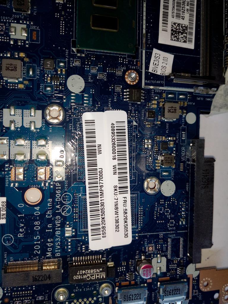 Lenovo Pl System Boards - 5B20K50530