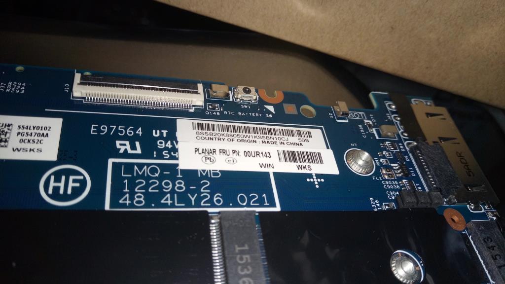 Lenovo 00UR143 Pl System Boards