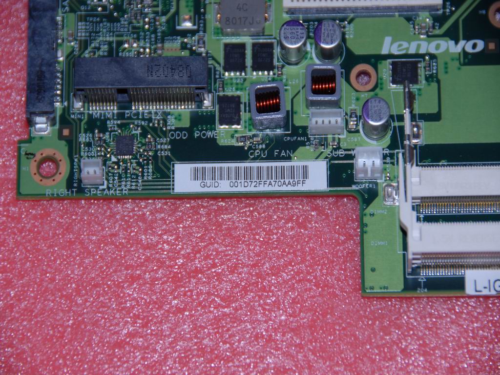 Lenovo 11010870 Main Board Pig45F/Bali Mb Mxm