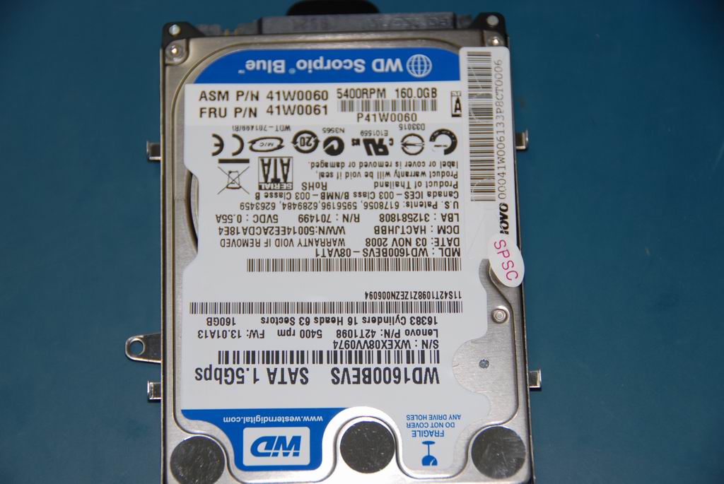 Lenovo 160Gb Hdd - 41W0061
