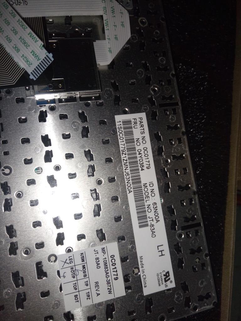 Lenovo Ki Keyboards Internal - 04Y0384