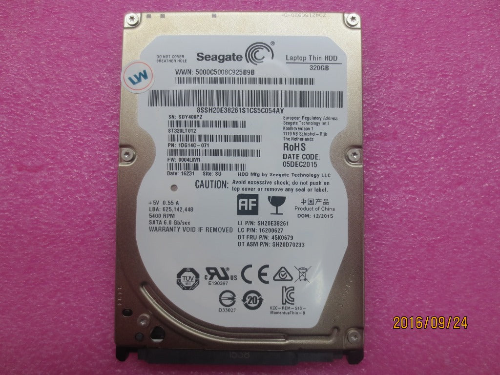 Lenovo 45K0679 Hard Drives