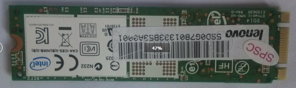 Lenovo 5SD0G78013 Intel &Nbsp;Ssdsckgw180A4L 180