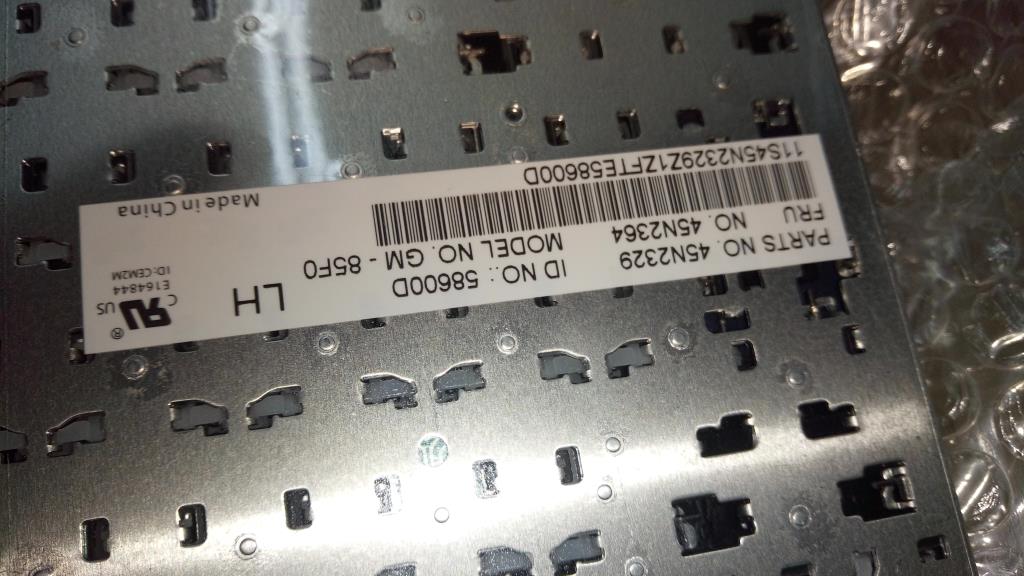 Lenovo Ki Keyboards Internal - 45N2364