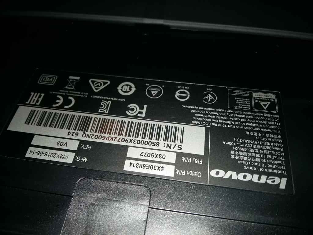 Lenovo Ki Keyboards Internal - 03X9072