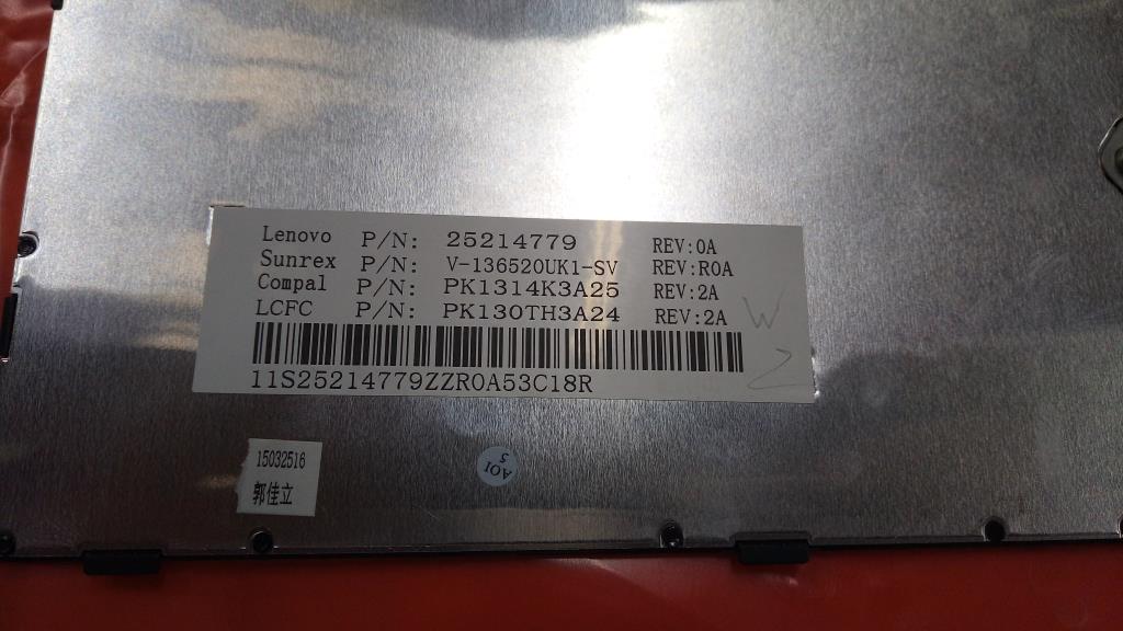 Lenovo Ki Keyboards Internal - 25214779