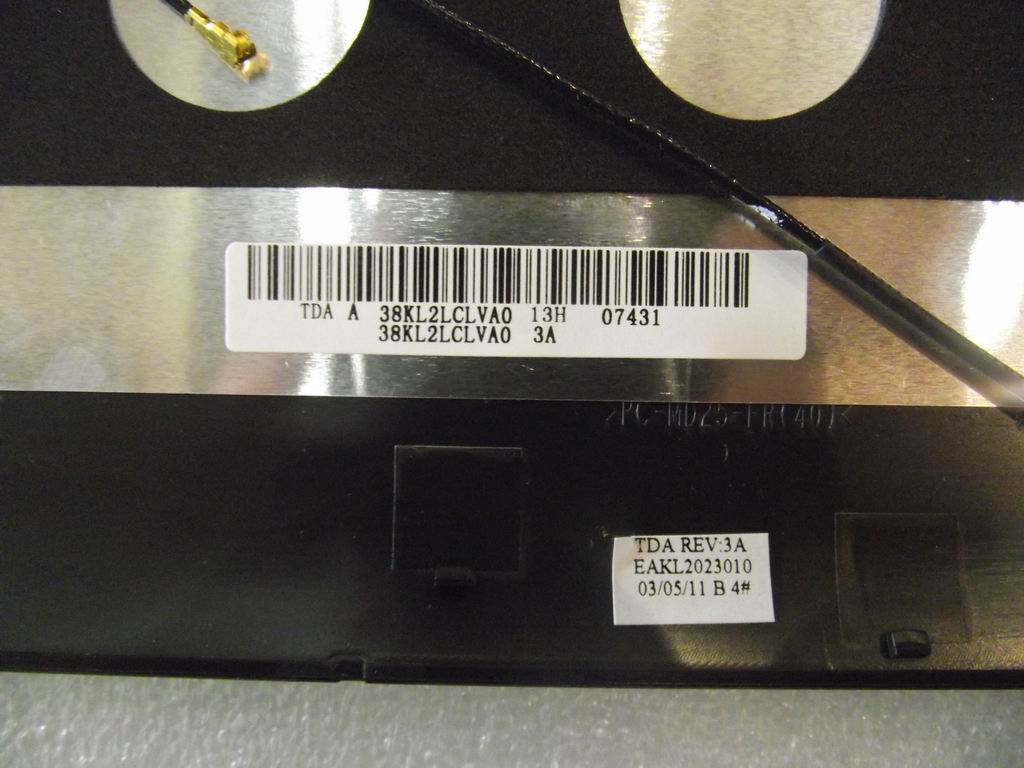 Lenovo 31047539 Cover Kl2F Lcd W/O 3G 38Kl2Lcl