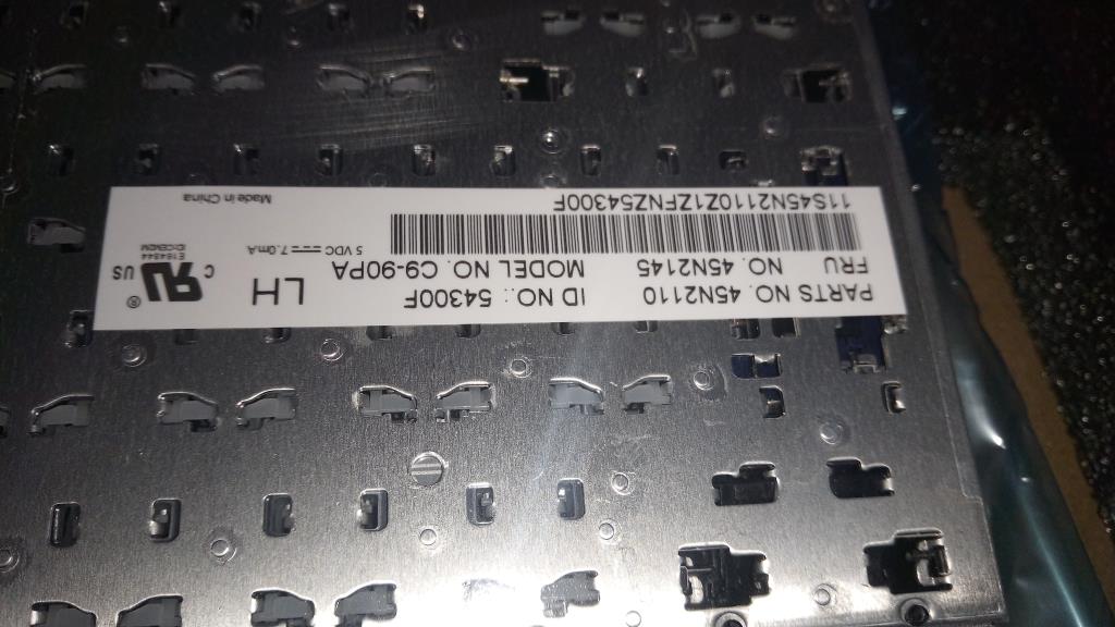 Lenovo Ki Keyboards Internal - 45N2145