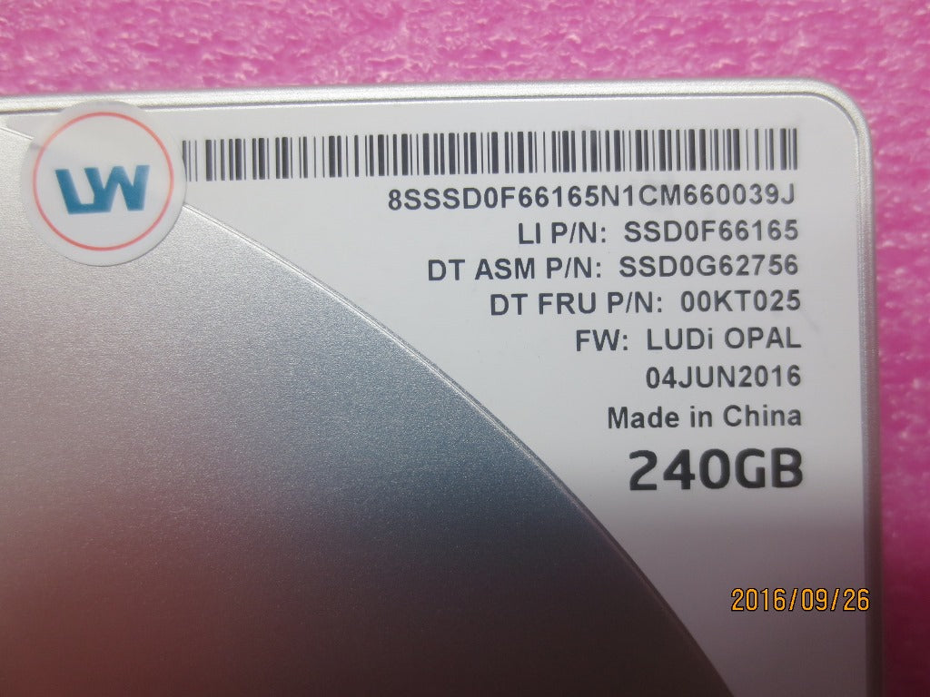 Lenovo 00UP002 Sd Solid State Drives