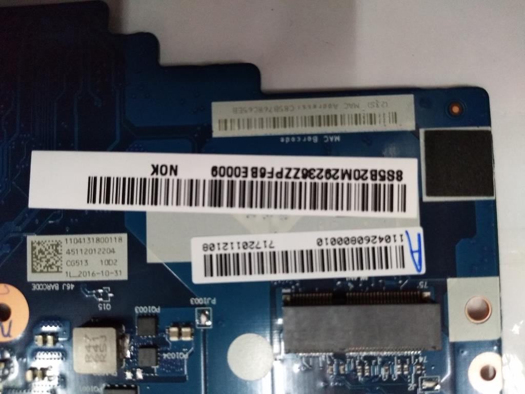 Lenovo Mb Nma982 I7-7500U Uma D4G-Blk - 5B20M29236