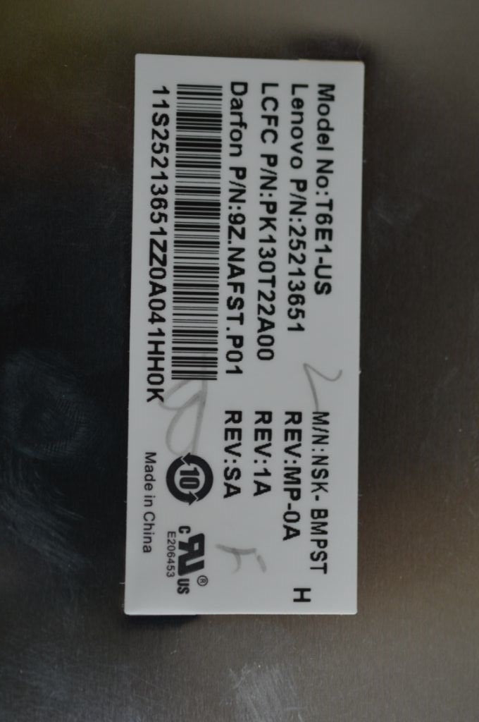 Lenovo Ki Keyboards Internal - 25213651