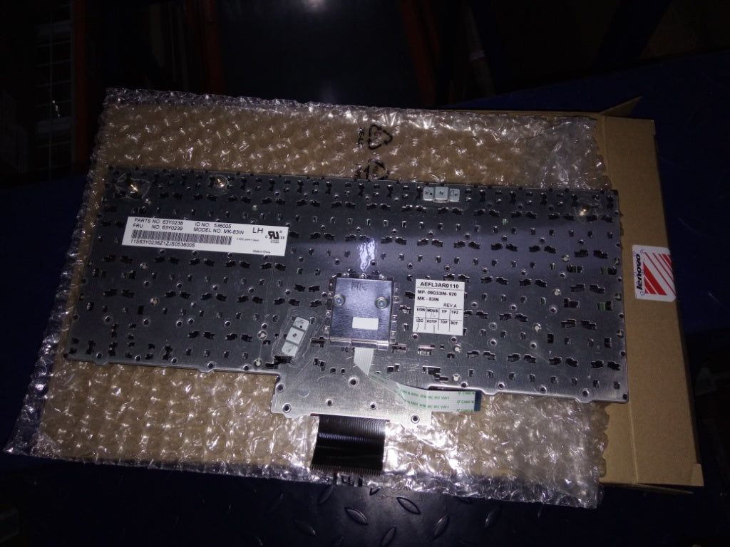 Lenovo Keyboard Chicony Indian Mk - 63Y0239
