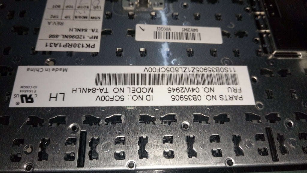 Lenovo Ki Keyboards Internal - 04W2945