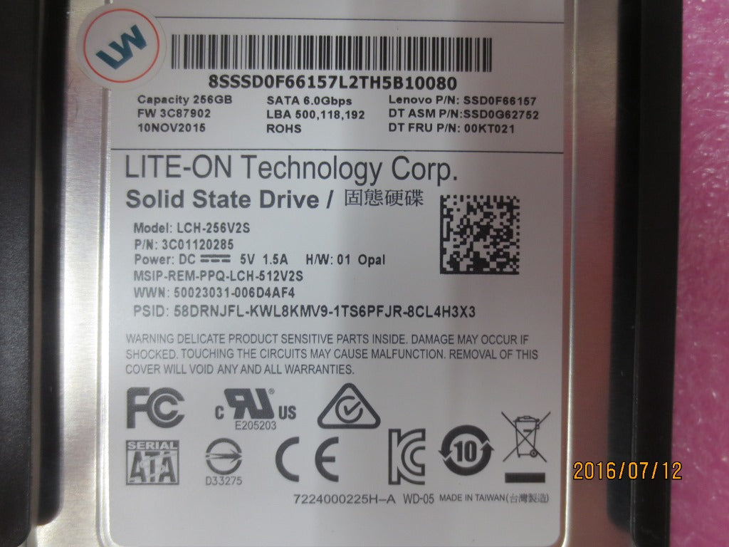 Lenovo 00JT069 Sd Solid State Drives