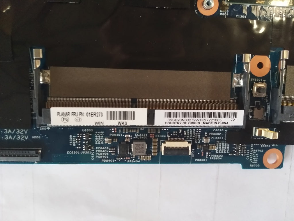 Lenovo Mb I7-7500, N16, Win, Tpm2=Y, - 01ER273