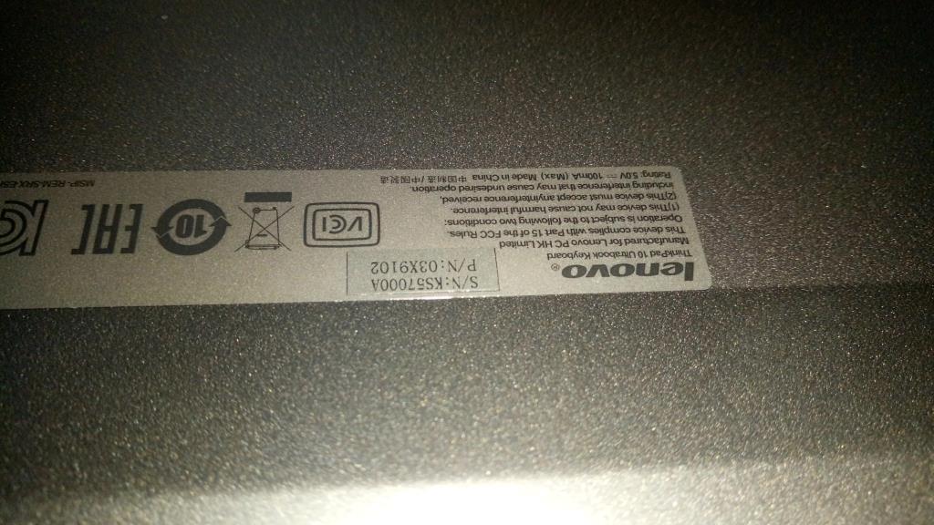 Lenovo Ki Keyboards Internal - 03X9102