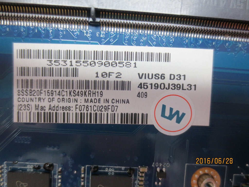 Lenovo Replacement Part - 00Hw342
